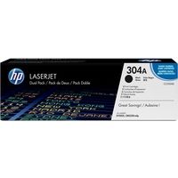 HP 304A (CC530AD) Toner - 2x Schwarz - Multipack