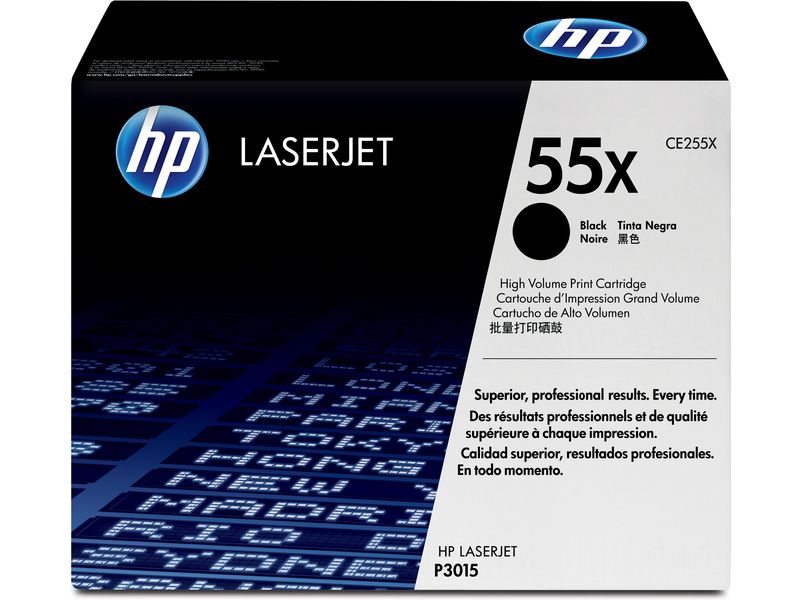 HP 55X (CE255X) - Schwarz - Toner - Hohe Kapazität