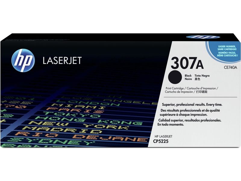 HP 307A (CE740A) - Schwarz - Toner