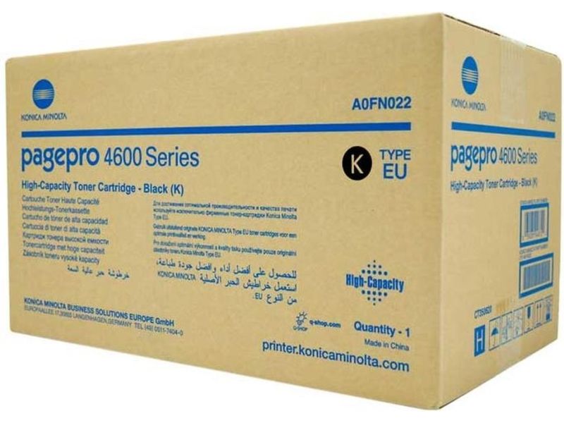 Konica Minolta A0FN022 - Schwarz - Toner