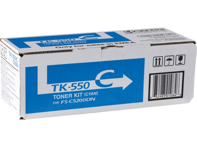 Kyocera TK-550C - Cyan - Toner