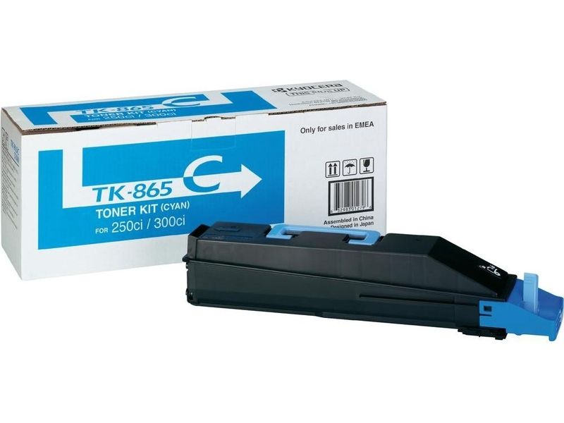Kyocera TK-865C - Cyan - Toner