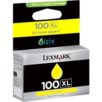 Lexmark 100XL (14N1071E) - Gelb - Druckerpatrone - Hohe Kapazität