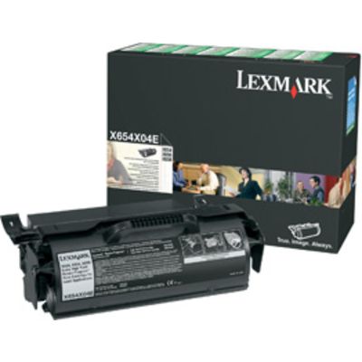 Lexmark X654X04E - Schwarz - Toner - Extra hohe Kapazität