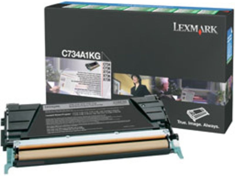 Lexmark C734A1KG - Schwarz - Toner
