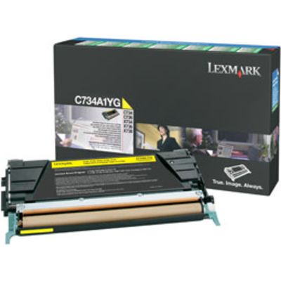 Lexmark C734A1YG - Gelb - Toner