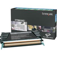 Lexmark C736H1KG - Schwarz - Toner - Hohe Kapazität