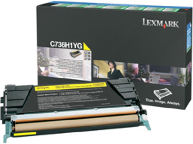 Lexmark C736H1YG - Gelb - Toner - Hohe Kapazität
