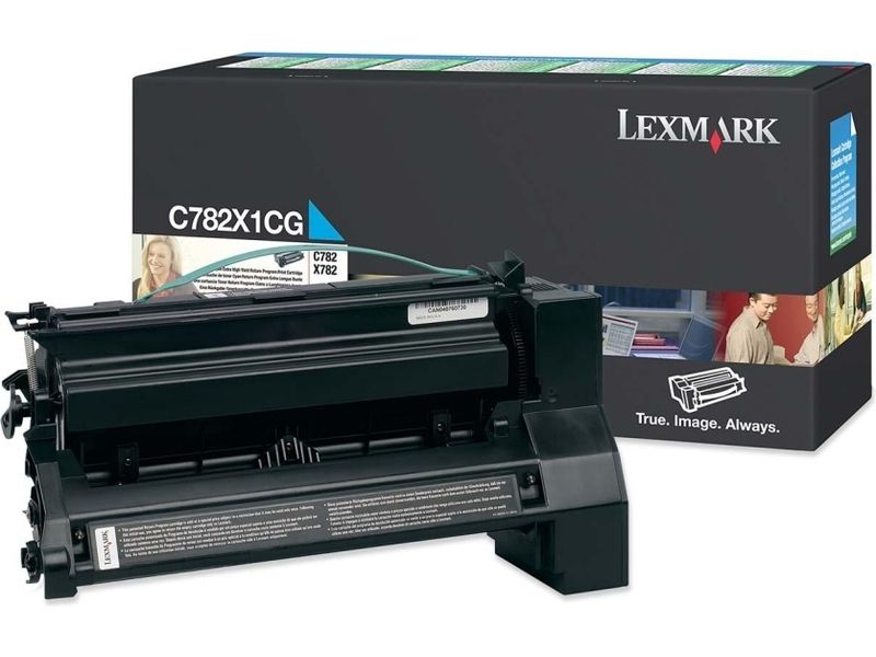 Lexmark C782X1CG - Cyan - Toner - Extra hohe Kapazität