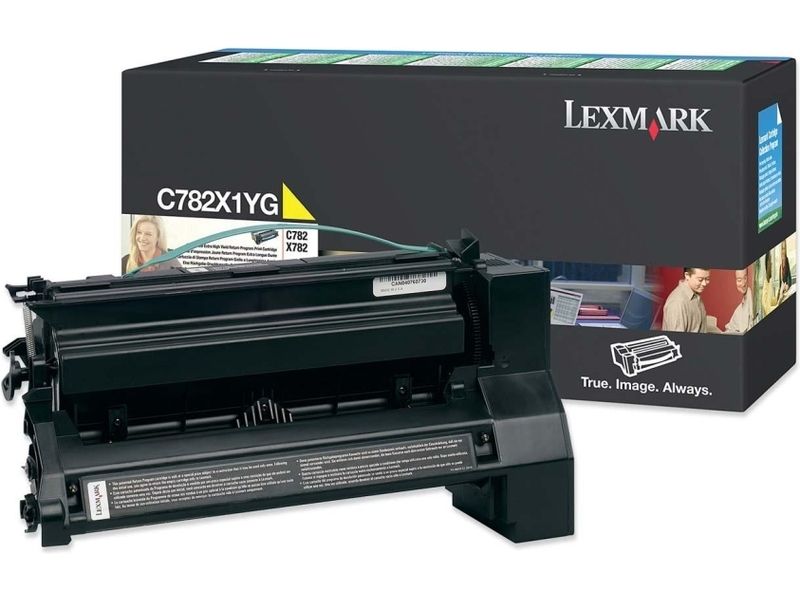 Lexmark C782X1YG - Gelb - Toner - Extra hohe Kapazität Image