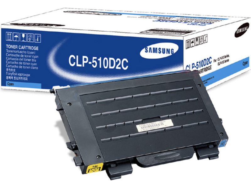 Samsung CLP-510D2C/ELS - Cyan - Toner Image