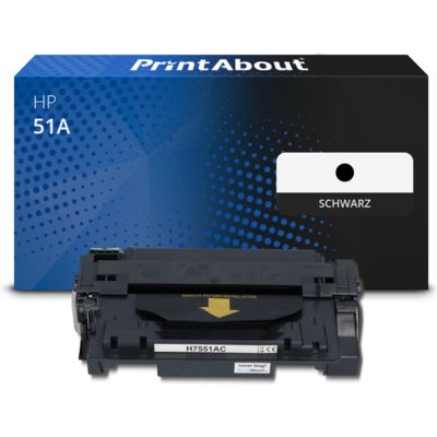 Toner kompatibel mit HP 51A (Q7551A) - Schwarz