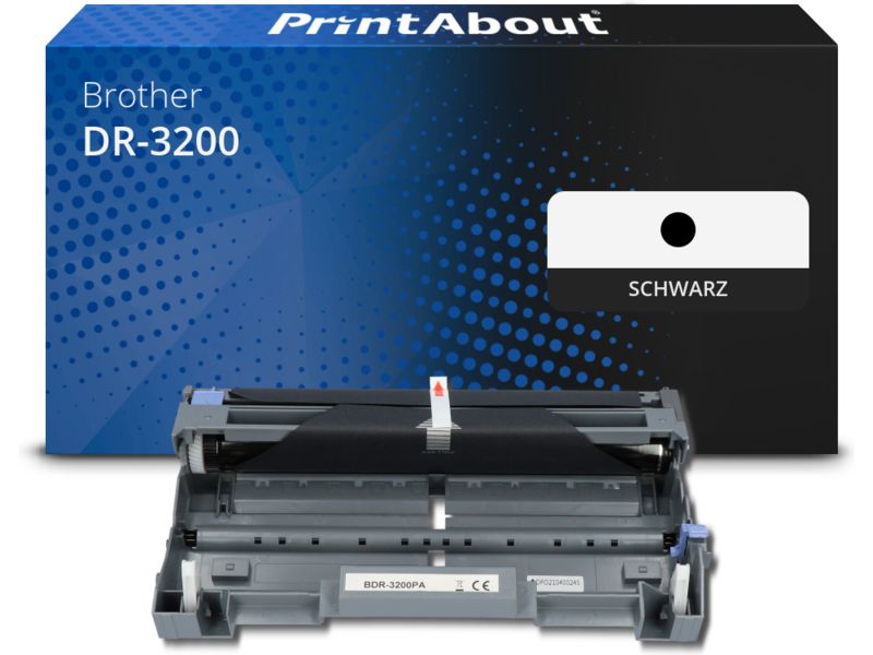 PrintAbout Trommel DR-3200 Schwarz für Brother