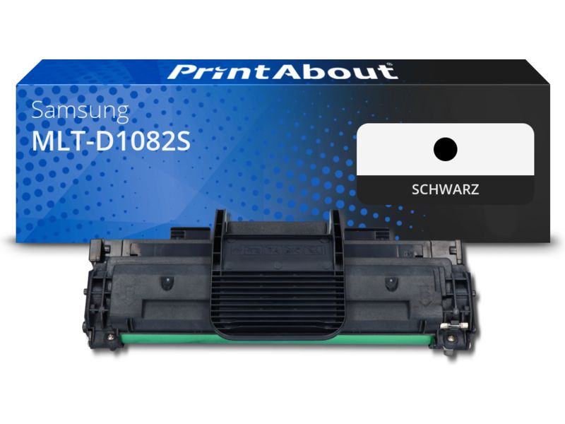 PrintAbout Toner MLT-D1082S (SU781A) Schwarz für Samsung