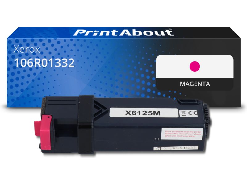 PrintAbout Toner 106R01332 Magenta für Xerox