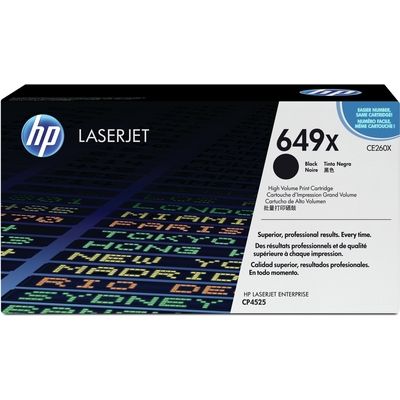 HP 649X (CE260X) - Schwarz - Toner - Hohe Kapazität