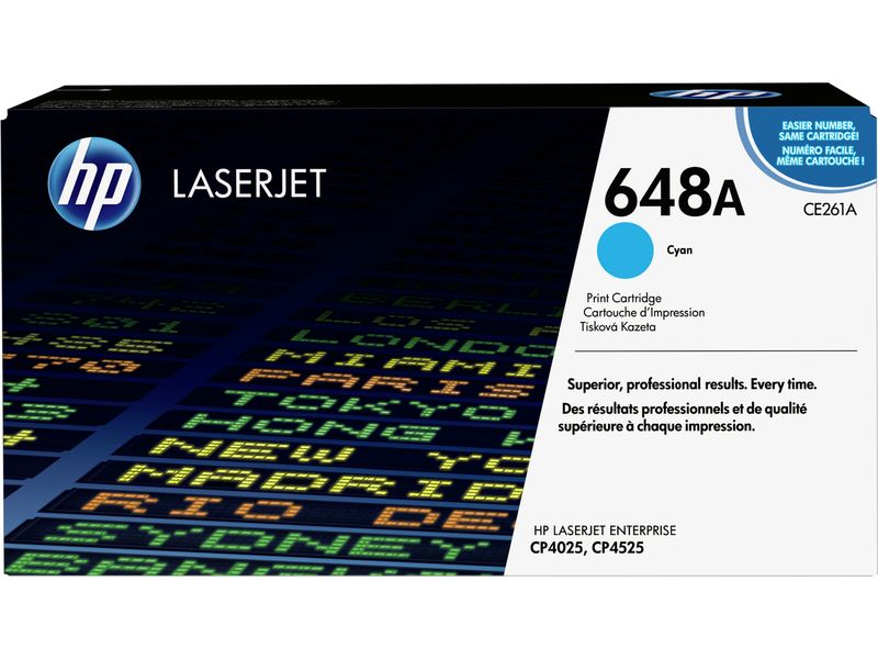 HP 648A (CE261A) - Cyan - Toner