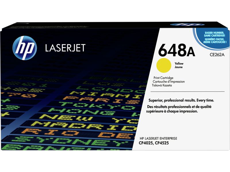 HP 648A (CE262A) - Gelb - Toner