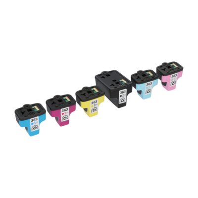 Druckerpatrone kompatibel mit HP 363 (C8721EE) - 6-farbig - Multipack