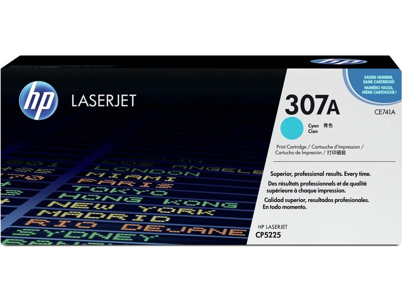 HP 307A (CE741A) - Cyan - Toner
