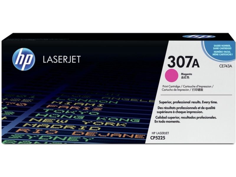 HP 307A (CE743A) - Magenta - Toner Image