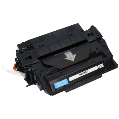 Toner kompatibel mit HP 55X (CE255X) - Schwarz - Hohe Kapazität