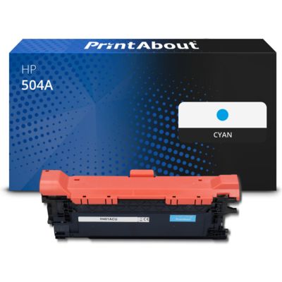 Toner kompatibel mit HP 504A (CE251A) - Cyan