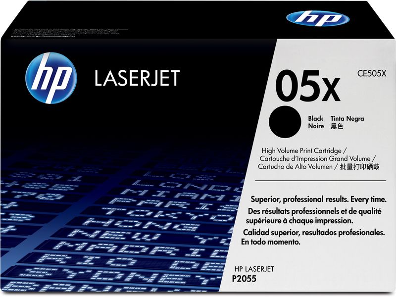 HP 05X (CE505XD) Toner - 2x Schwarz - Multipack - Hohe Kapazität
