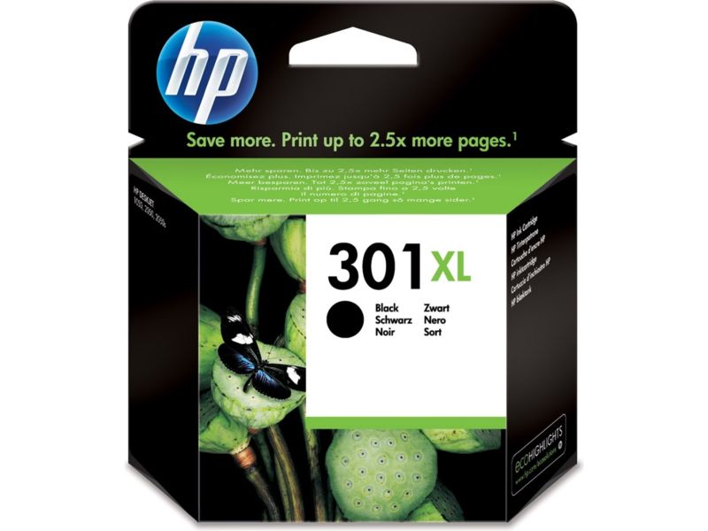 HP 301XL (CH563EE) - Schwarz - Druckerpatrone - Hohe Kapazität