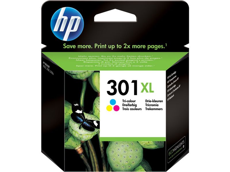 HP 301XL (CH564EE) - 3-farbig - Druckerpatrone - Hohe Kapazität