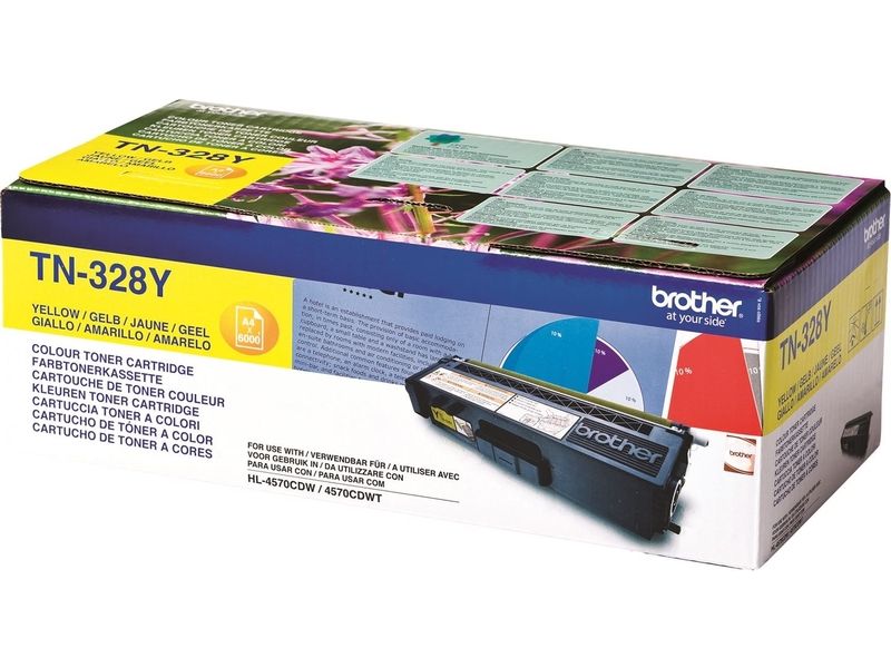 Brother TN-328Y - Gelb - Toner - Extra hohe Kapazität
