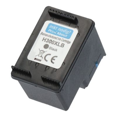 Druckerpatrone kompatibel mit HP 300XL (CC641EE) - Schwarz - Hohe Kapazität