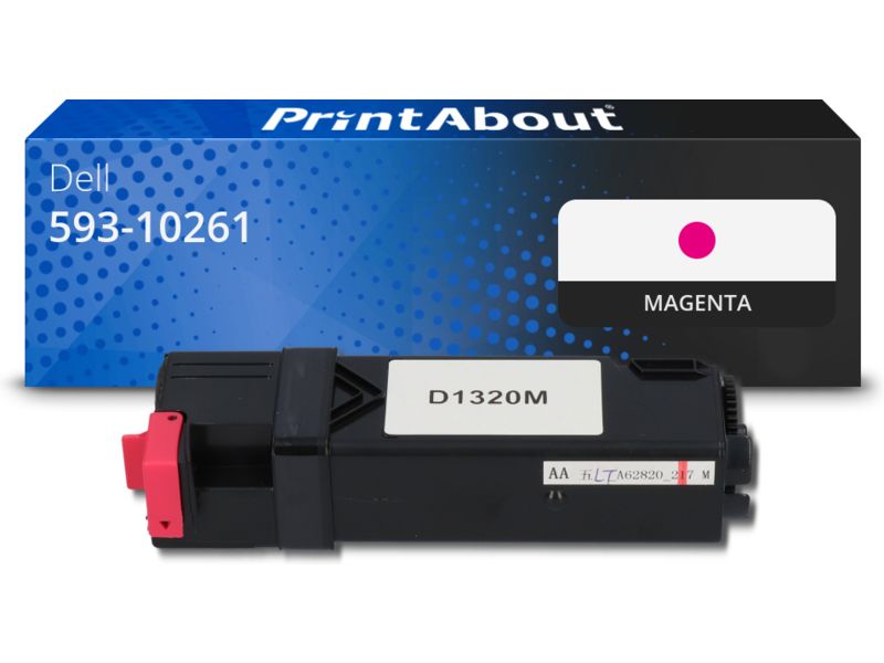 PrintAbout Toner 593-10261 (WM138) Magenta für Dell
