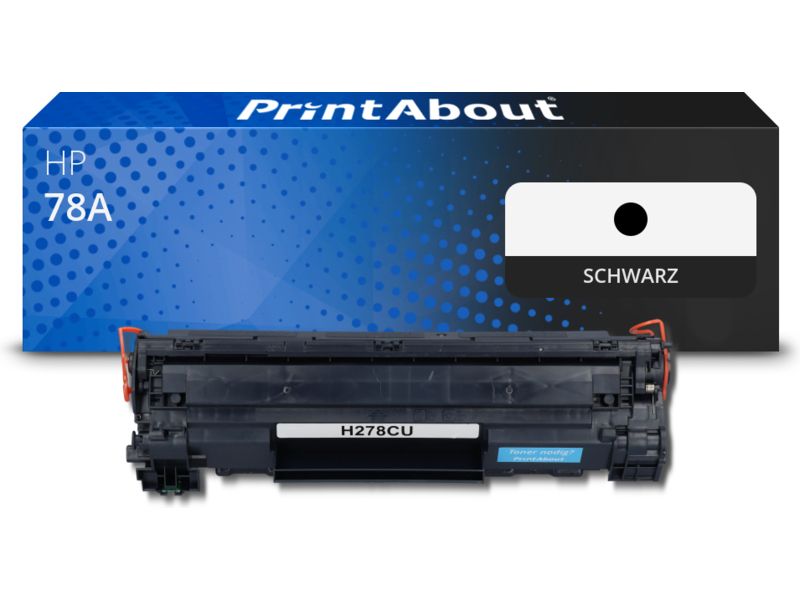 PrintAbout Toner 78A (CE278A) Schwarz für HP
