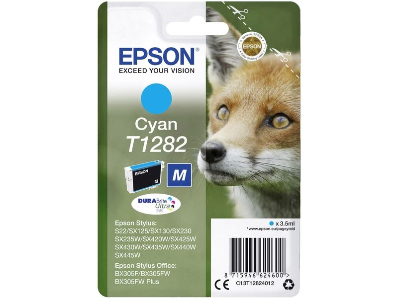 Epson T1282 (C13T12824012) Druckerpatrone - Cyan