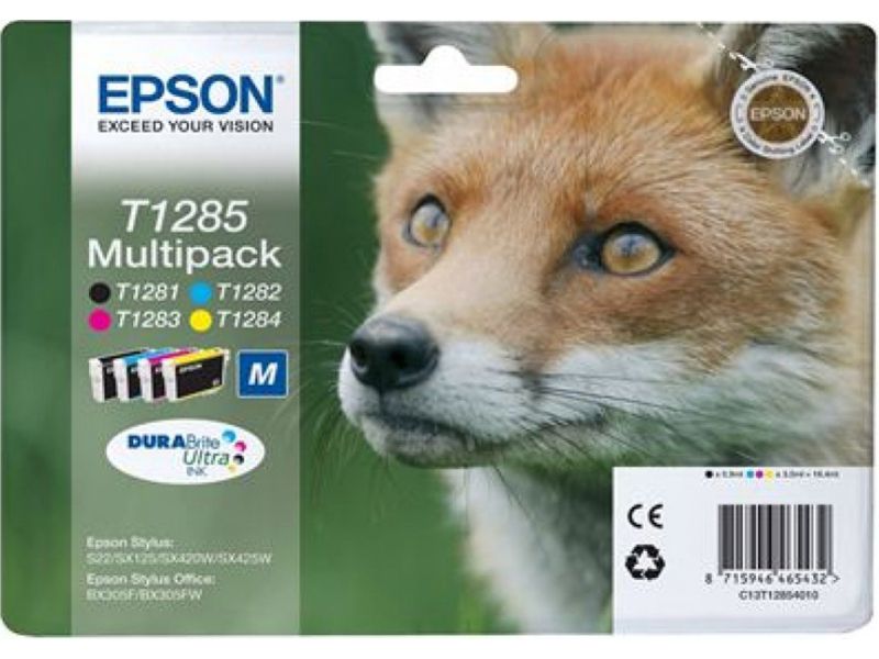 Epson T1285 - 4-farbig - Druckerpatrone - Multipack