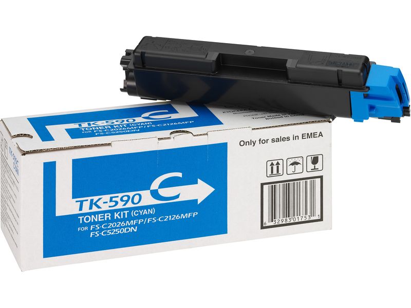 Kyocera TK-590C - Cyan - Toner
