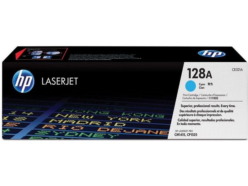 HP 128A (CE321A) - Cyan - Toner