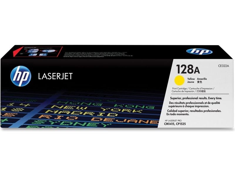 HP 128A (CE322A) - Gelb - Toner