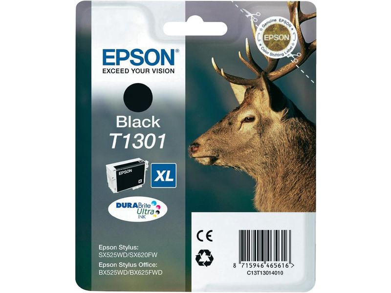 Epson T1301 (C13T130140) Druckerpatrone - Schwarz