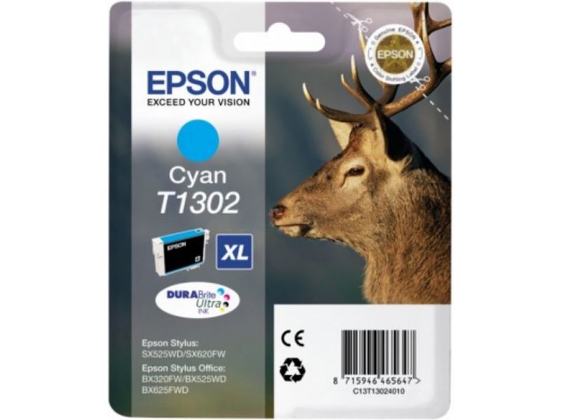 Epson T1302 (C13T130240) Druckerpatrone - Cyan