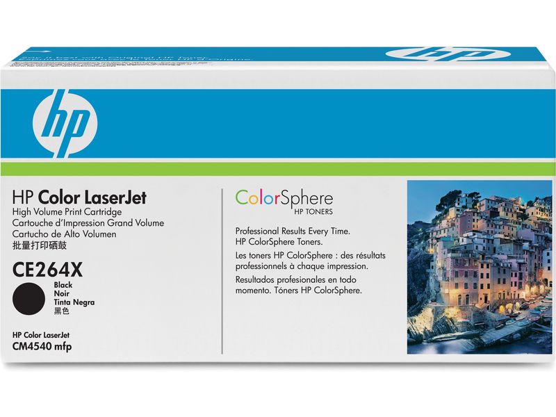 HP 646X (CE264X) - Schwarz - Toner - Hohe Kapazität