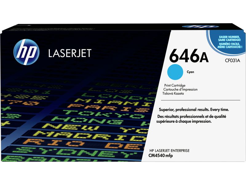 HP 646A (CF031A) - Cyan - Toner