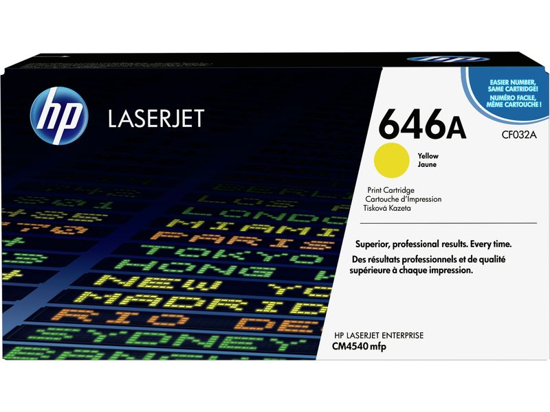 HP 646A (CF032A) - Gelb - Toner