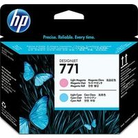 HP 771 (CE019A) - Hellcyan + Hellmagenta - Druckkopf