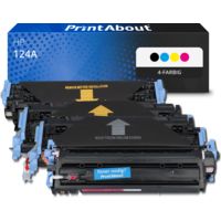 Toner kompatibel mit HP 124A (Q6000A) - 4-farbig - Multipack