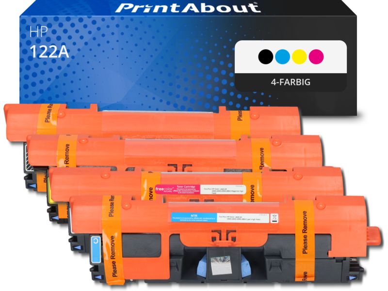 PrintAbout Toner 122A (Q3960A) 4-farbig Multipack für HP