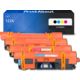 Toner kompatibel mit HP 122A (Q3960A) - 4-farbig - Multipack