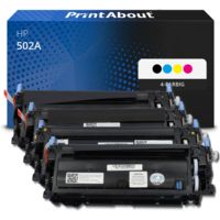Toner kompatibel mit HP 502A (Q6471A) - 4-farbig - Multipack