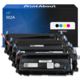 Toner kompatibel mit HP 502A (Q6471A) - 4-farbig - Multipack